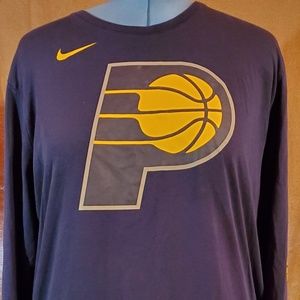 Nike Indiana Pacers Long Sleeve Shirt